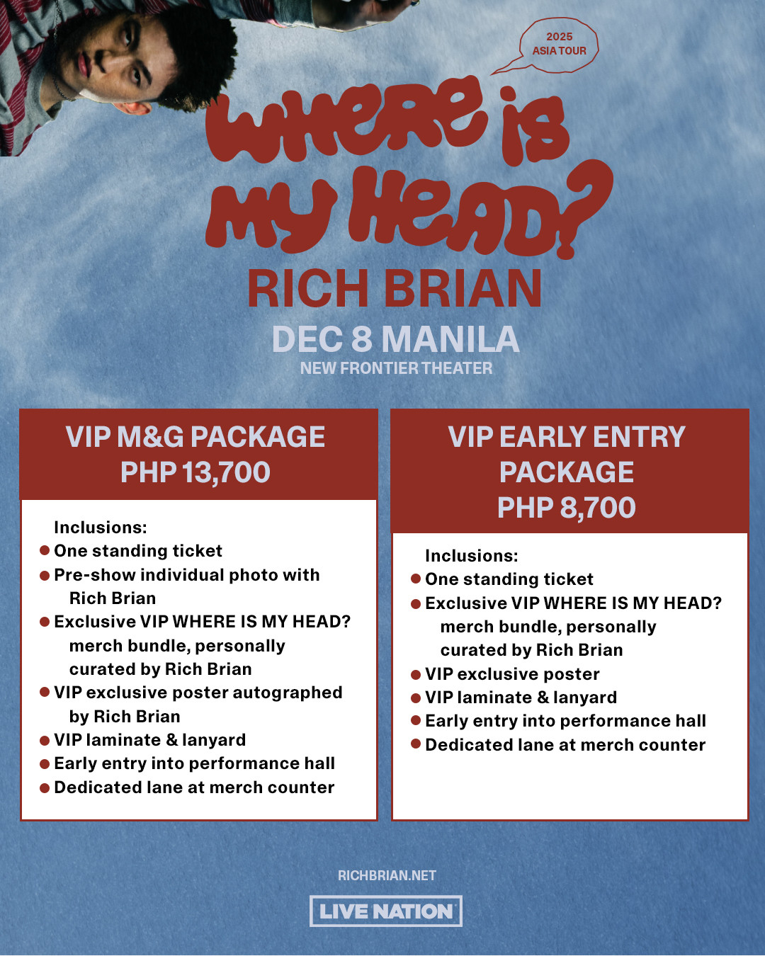 Philippine - WHO’S READY TO VIBE WITH RICH BRIAN LIVE? 🤩 Indonesian ...