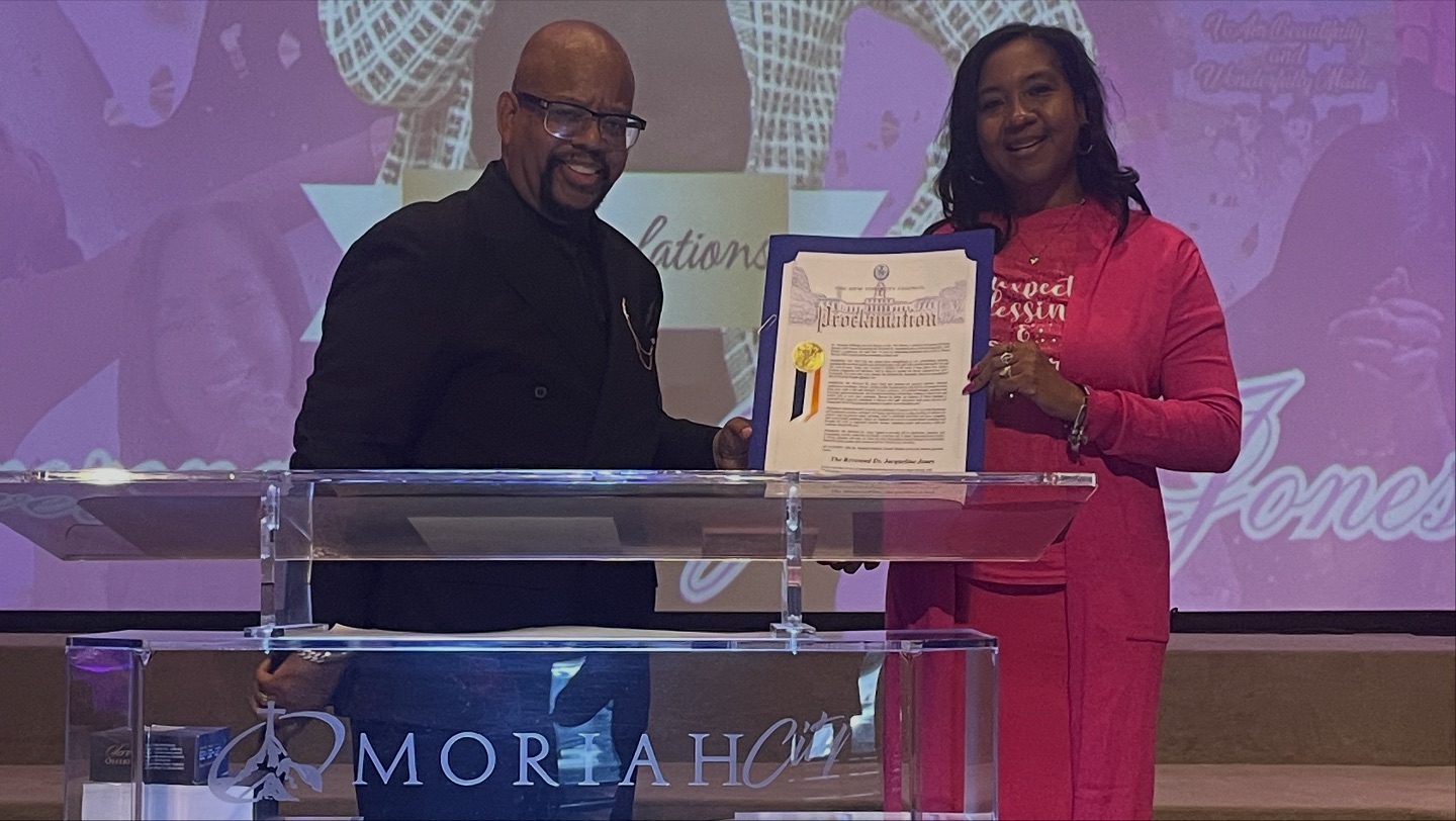 MoriahCity - Congratulations to Rev. Dr. Jackie Jones on... | Facebook