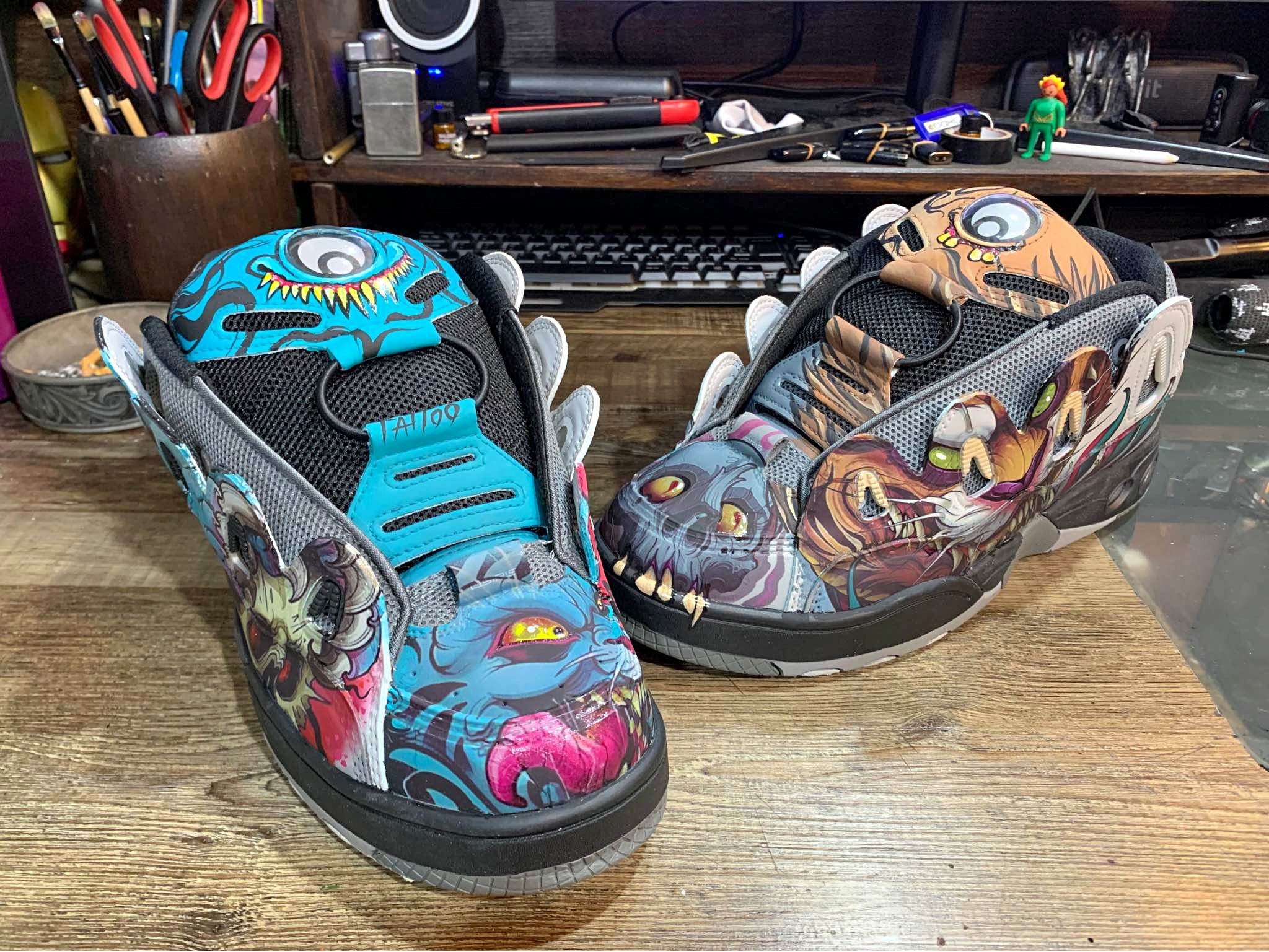 Boty sneakers custom Osiris vel.44 - Girls' Shoes - Obristvi ...