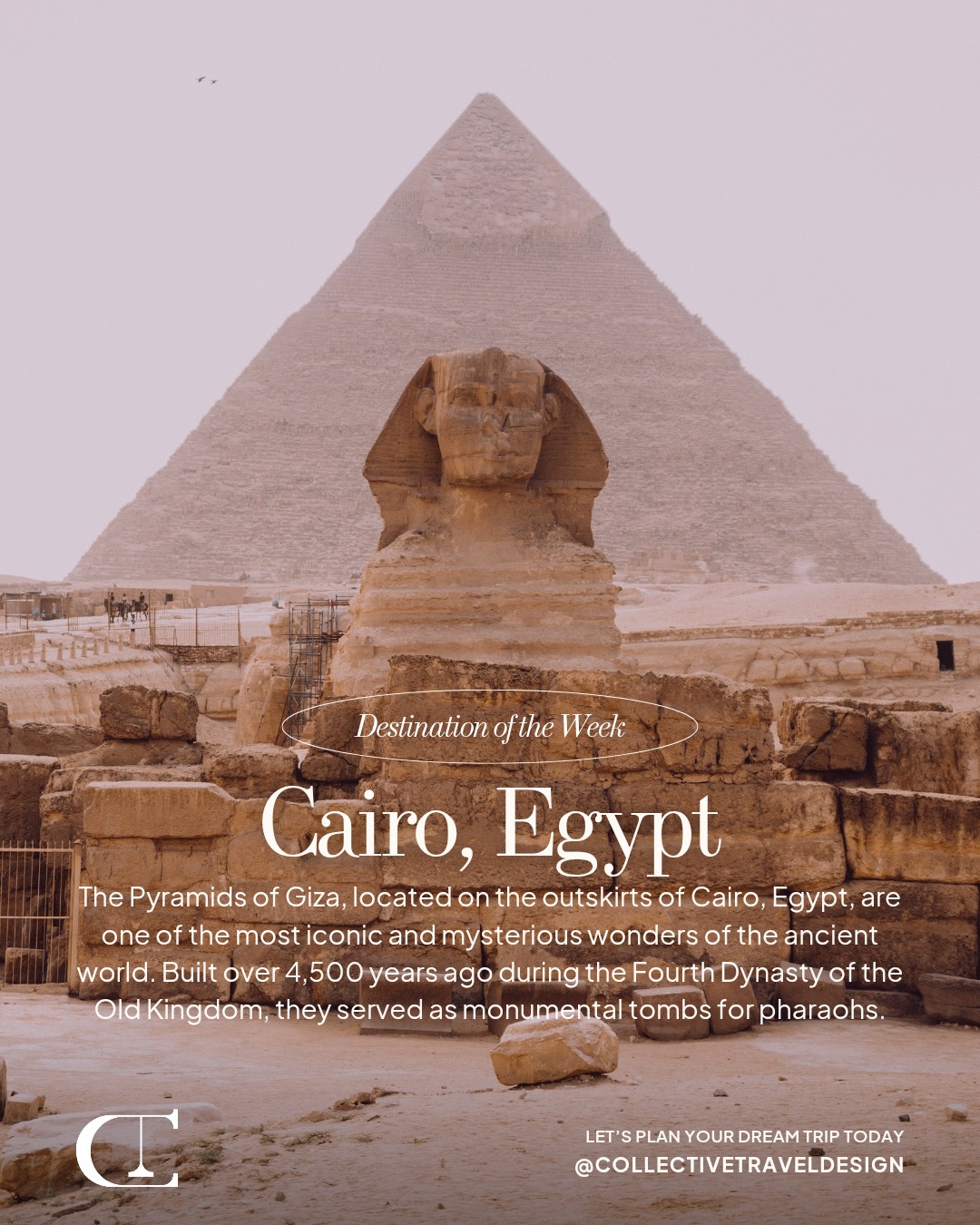 Collective - Step into Ancient Majesty: The Pyramids of Giza 🏺 Standing ...