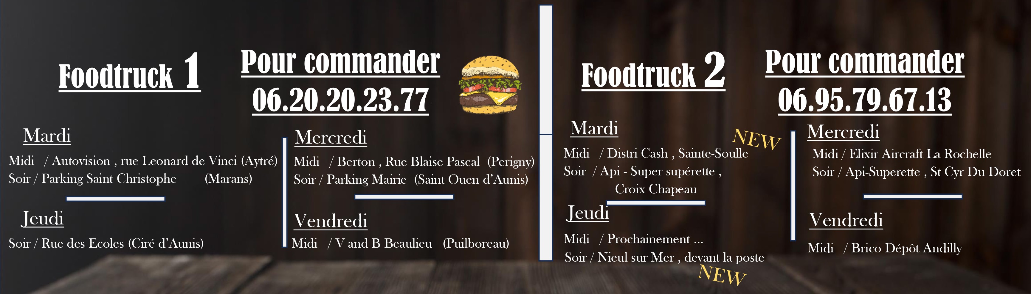 Chez Richet - Foodtruck Burger & Frite Belge
