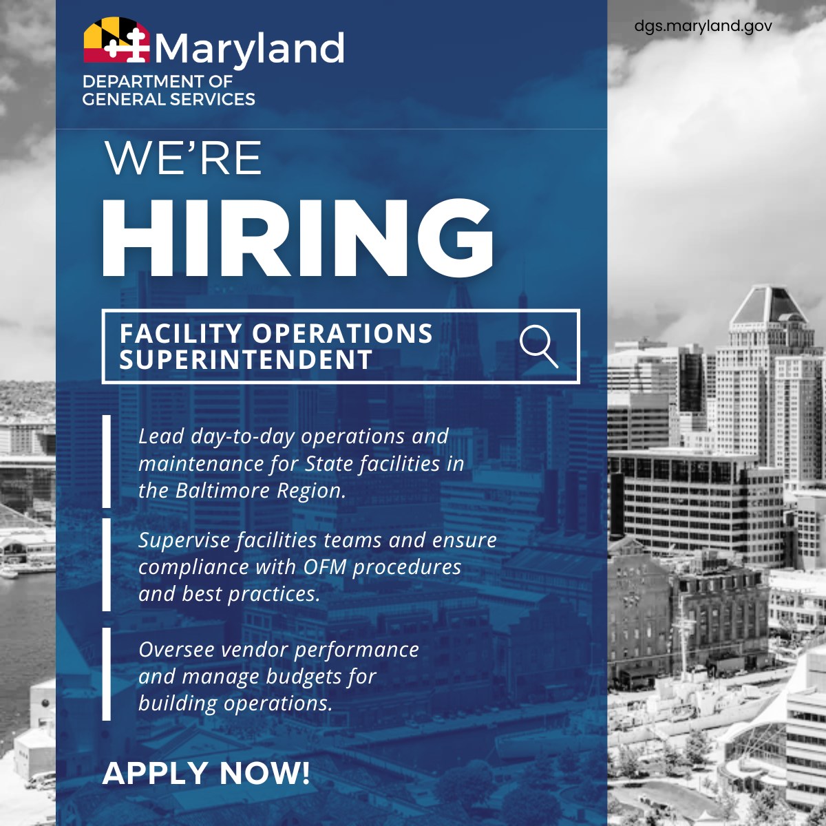 Maryland Department of General Services | Baltimore MD