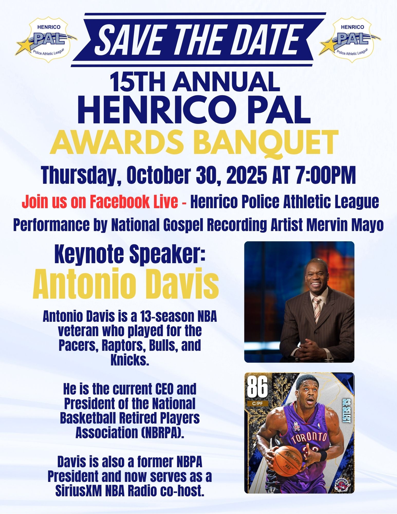 🏆 SAVE THE DATE! 🏆 The... - Henrico Police Athletic League | Facebook