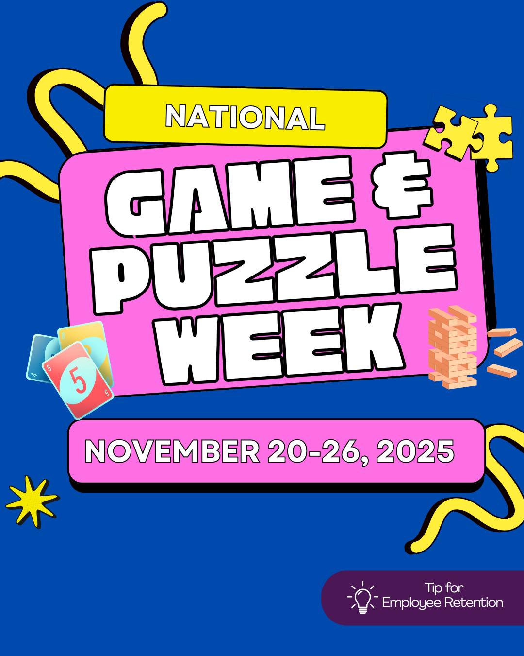 Katie - 🧩🎲 Happy National Game and Puzzle Week! 🎲🧩 This week is all ...