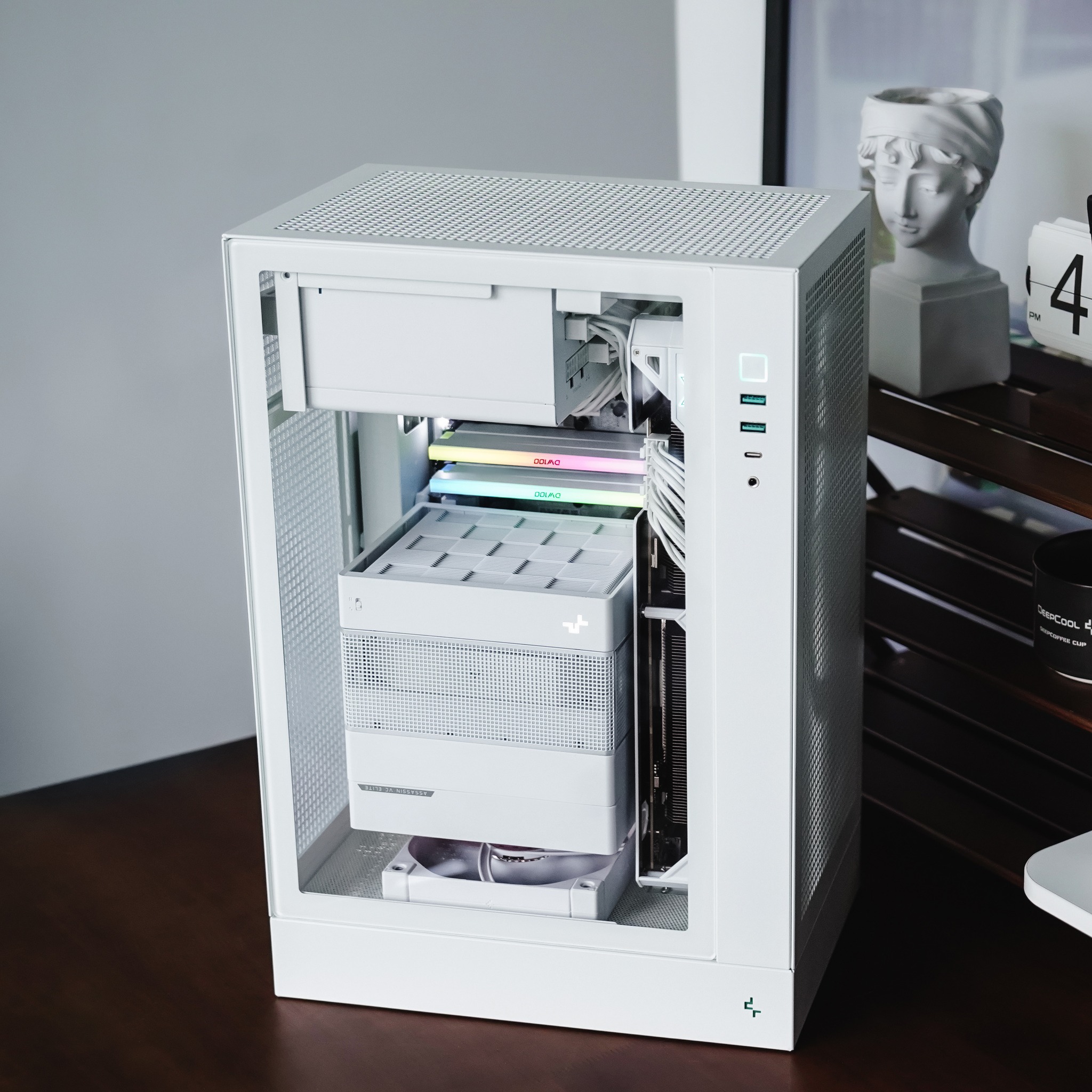 Stand it up! Case: CH270 DIGITAL WH #deepcool #CH270DIGITAL