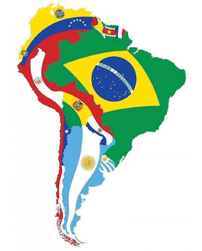 🌎 Map of South America with... - Maps, History & Geography | Facebook