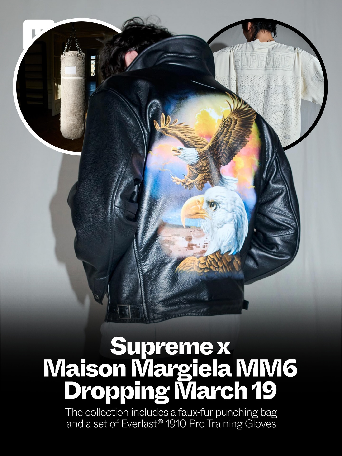 Supreme and MM6 Maison Margiela are teaming up for a new 