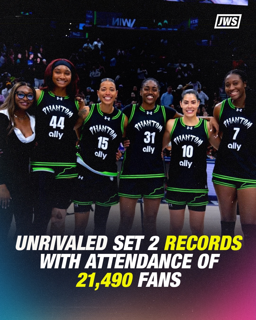Unrivaled made history tonight,... - Just Women’s Sports | Facebook