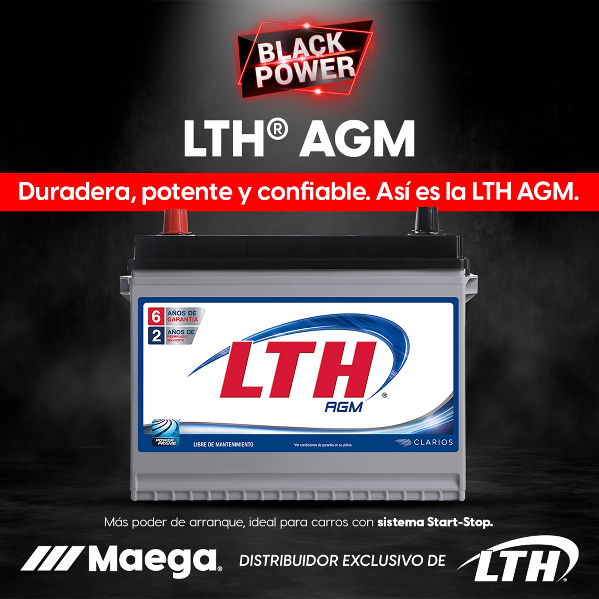 Centros - Con LTH AGM, olvidate los arranques débiles. Su tecnología ...