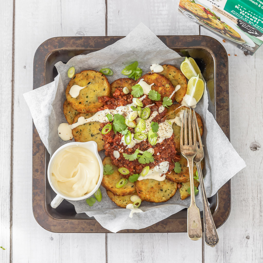 One tray Kumara Rosti loaded Breakfast... - The Cool Gardener