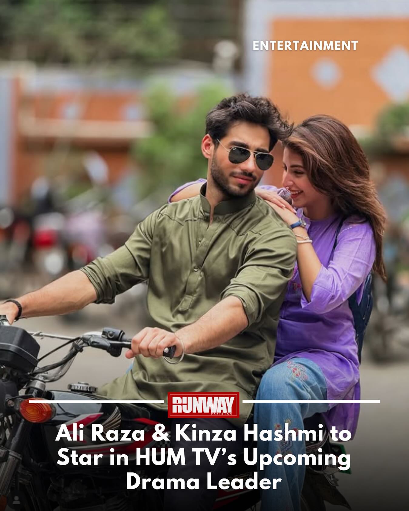 RUNWAY PAKISTAN - Ali Raza and Kinza Hashmi are all set to... | Facebook