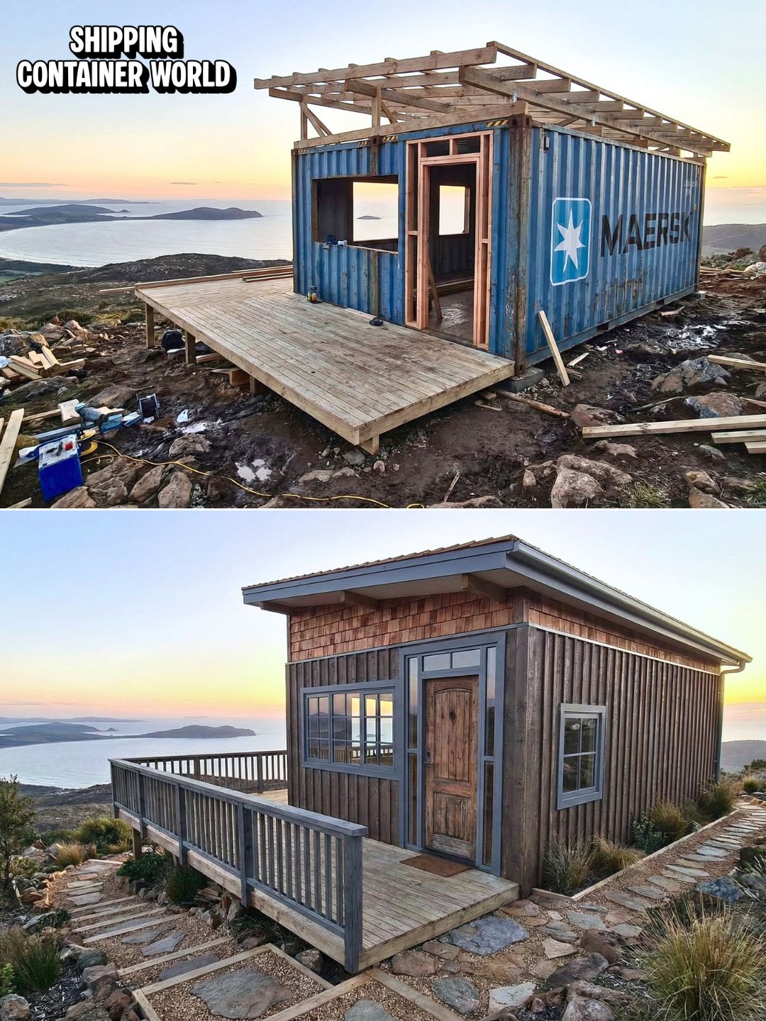 Shipping - From Blue Box to Oceanfront Sanctuary It’s hard to believe ...