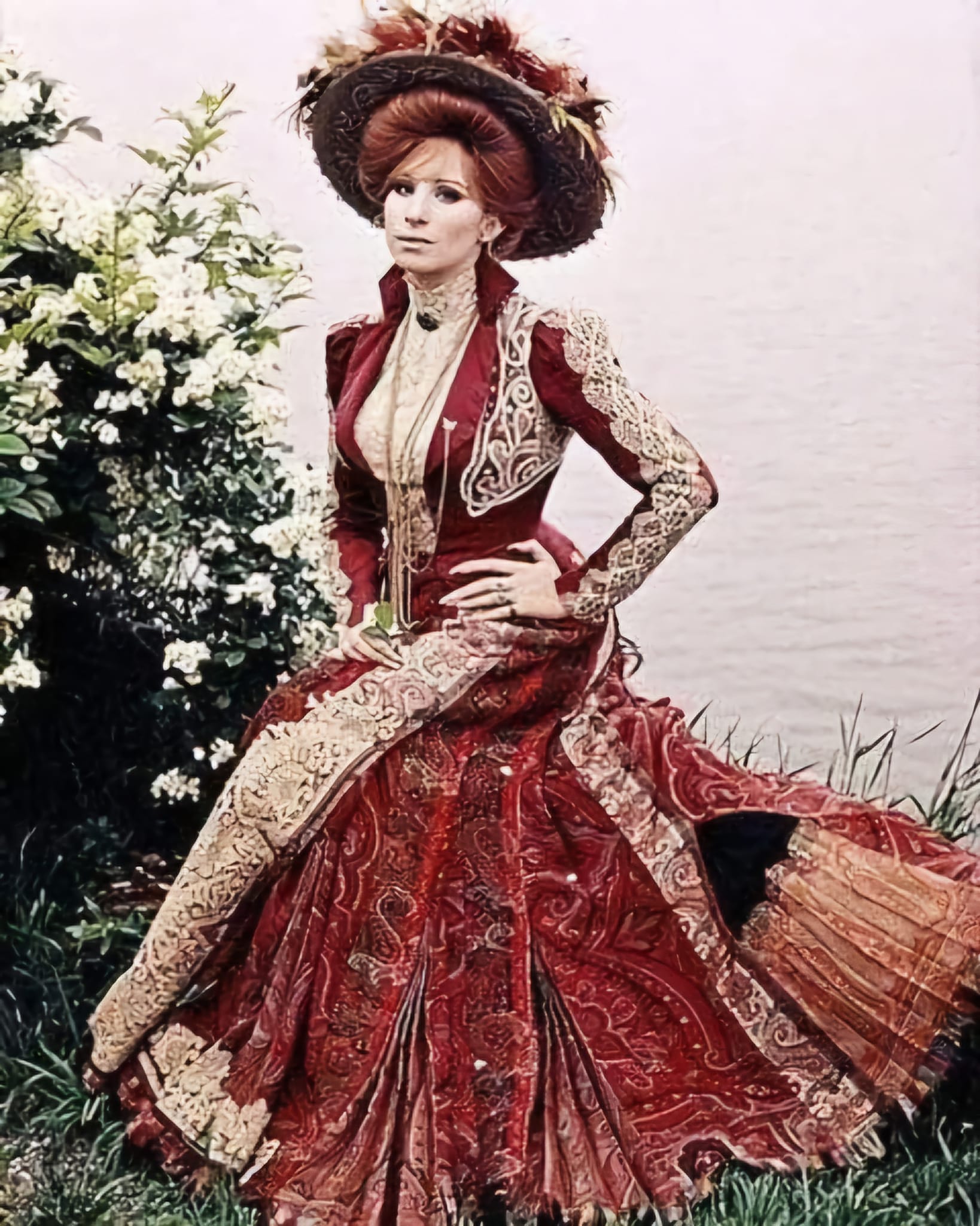 Replica of Barbra Streisand's Golden Gown from Hello Dolly