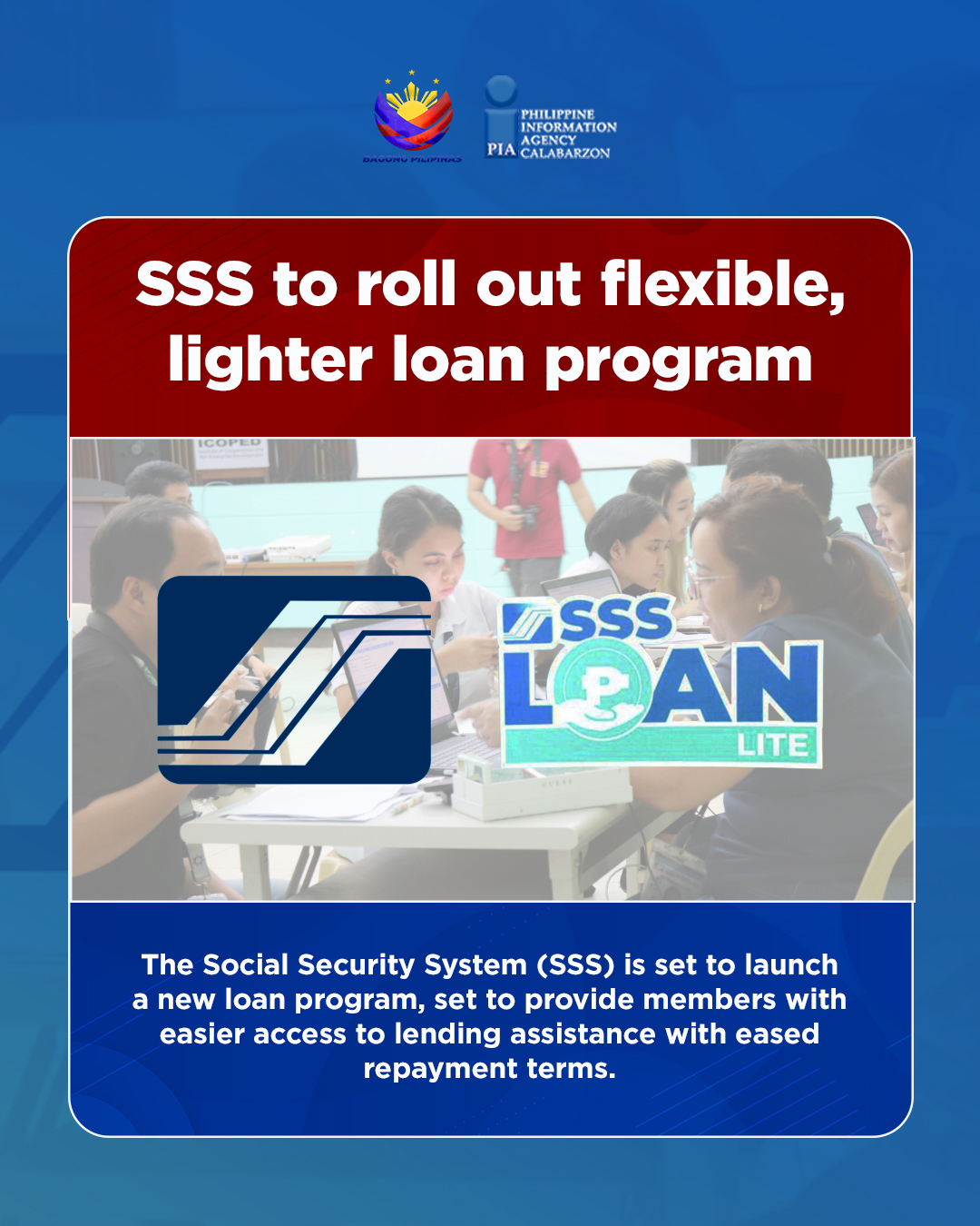 PIA CALABARZON - The Social Security System (SSS) is set... | Facebook