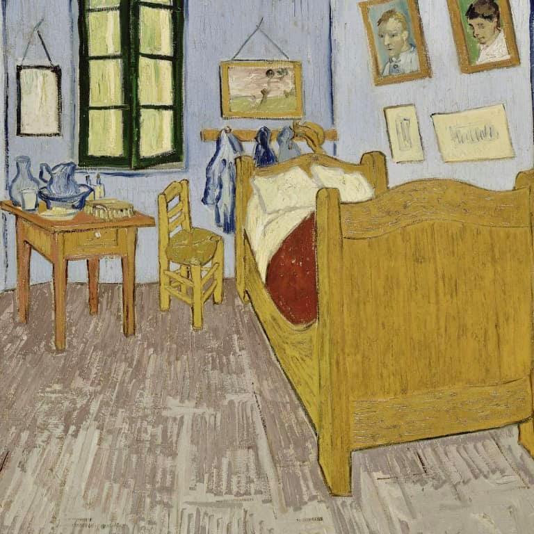 Nap in Van Gogh's bedroom” Artwork by Kathy Lam 黑山的烏鴉 黒山の