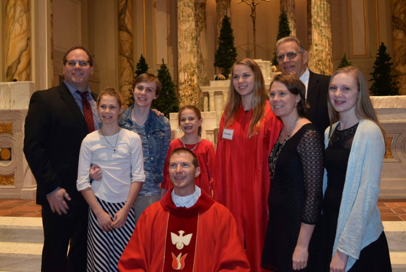 Congratulations to our eighth graders... - Holy Cross School