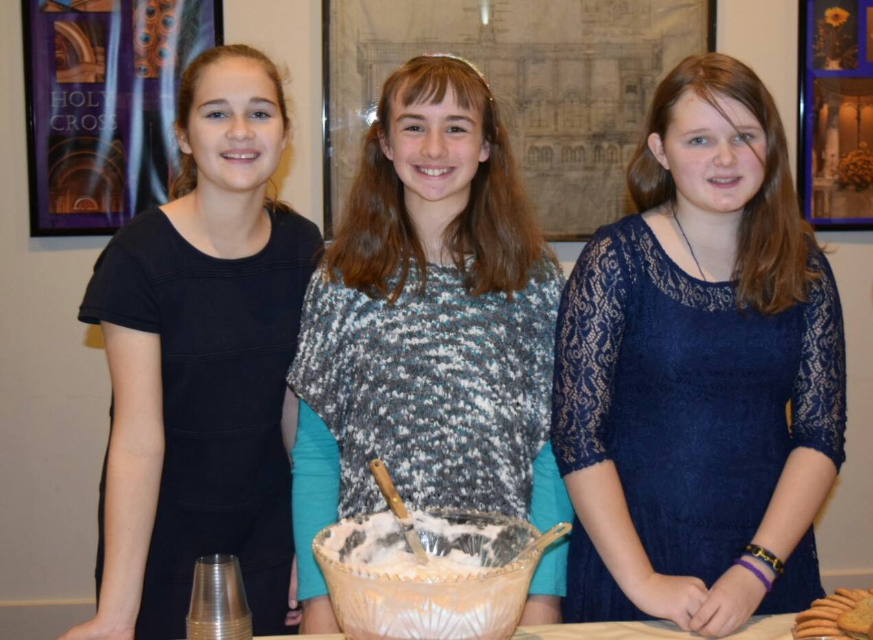 Congratulations to our eighth graders... - Holy Cross School
