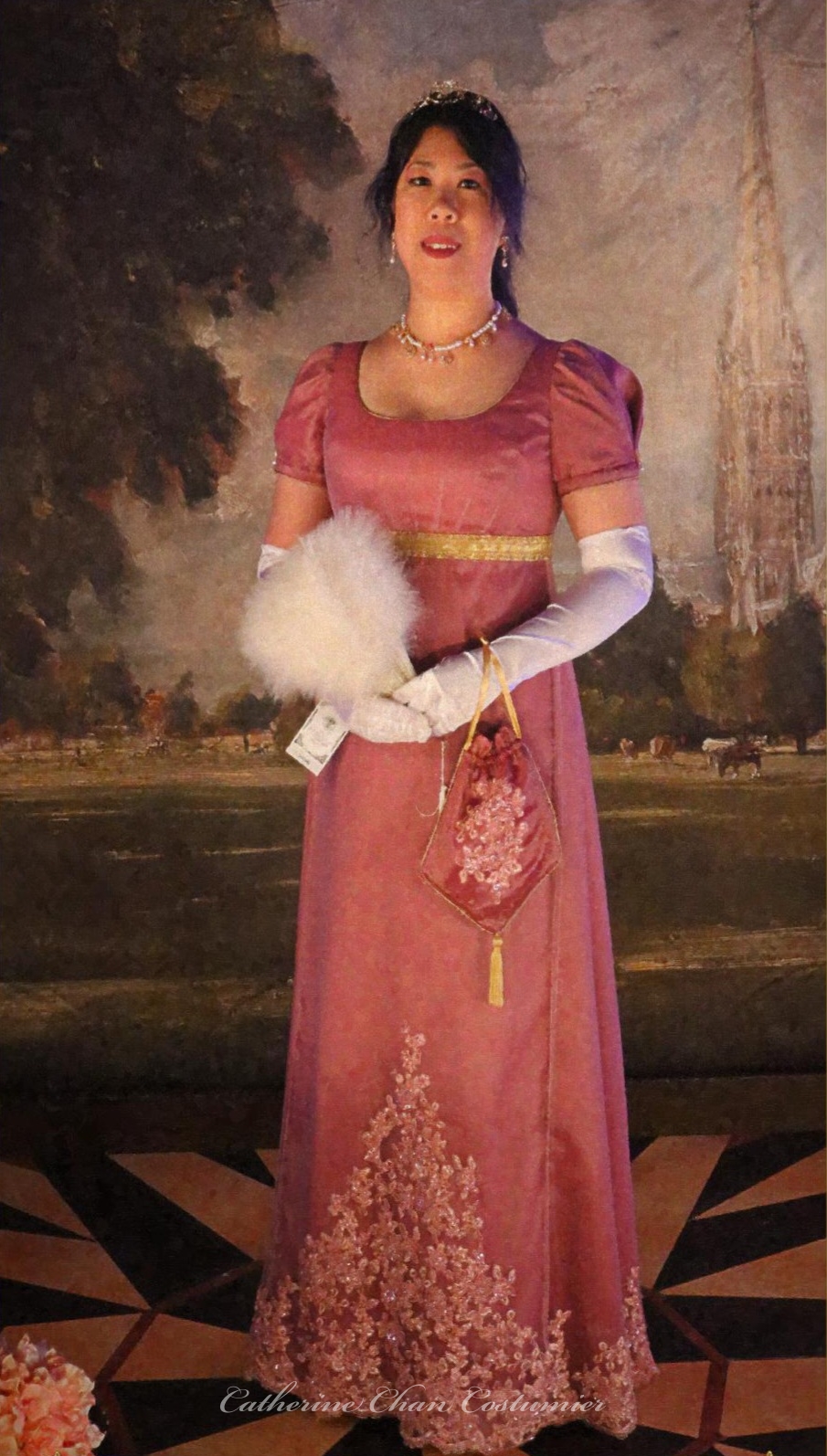 Catherine - Bridgerton-inspired Regency ball gown 2024 The dress is ...