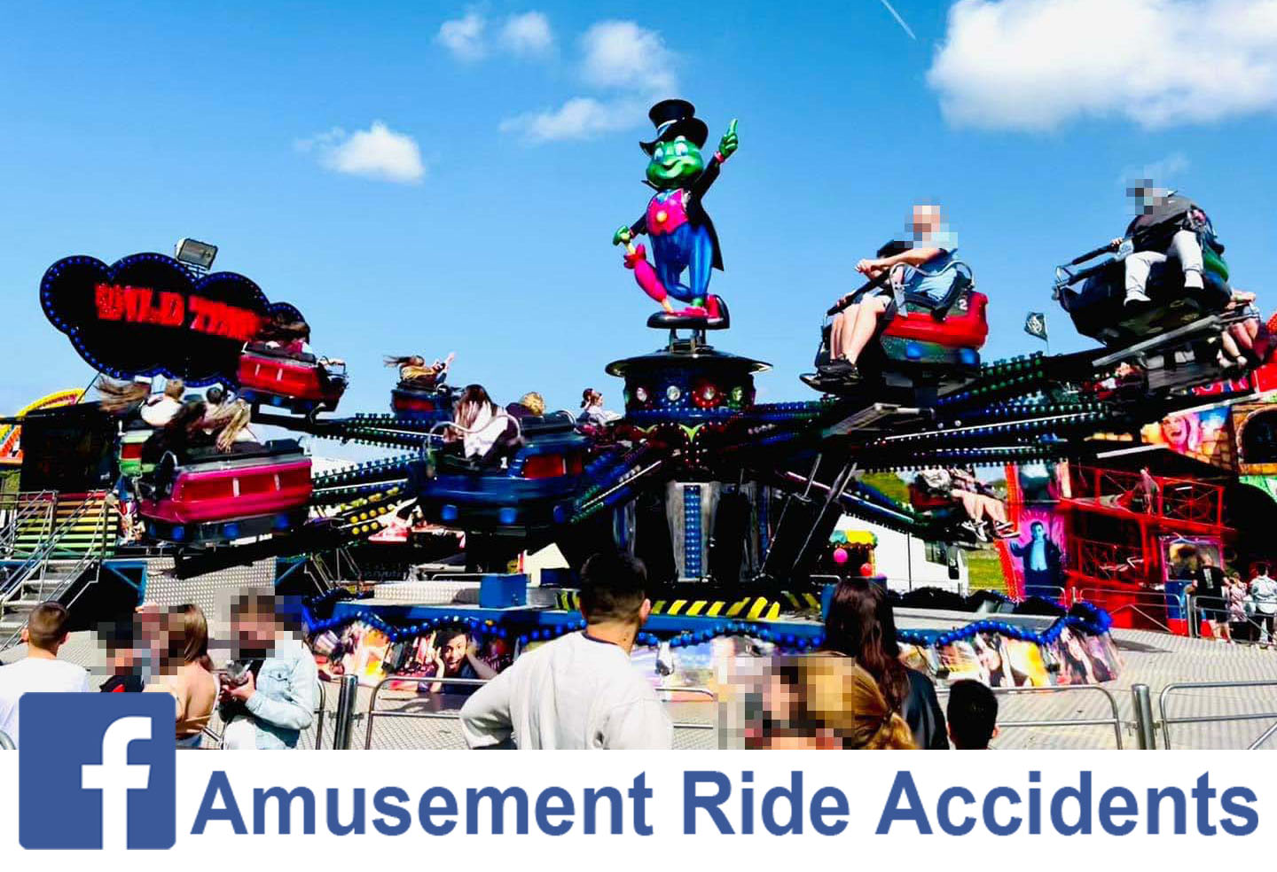 Amusement - Two ejected from fairground ride [April 7, 2023] A seven ...