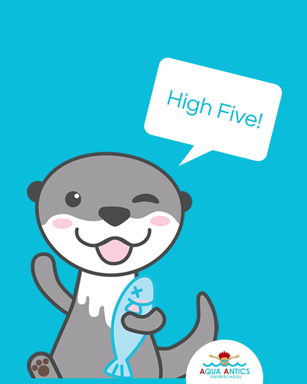 Aqua Antics Swim School - We use high fives in the pool all the time ...