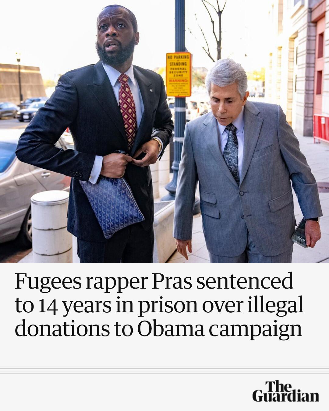 Guardian - Prakazrel ‘Pras’ Michel was convicted in 2023 after a trial ...
