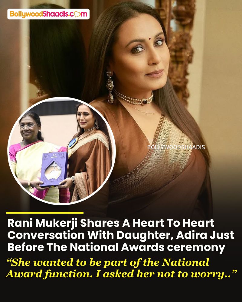 BollywoodShaadis.com - Rani Mukherji shares a heartfelt conversation ...