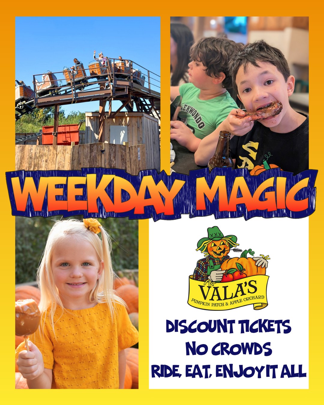 Vala's - Weekdays at Vala’s are the best-kept secret of fall. 🍂 ...
