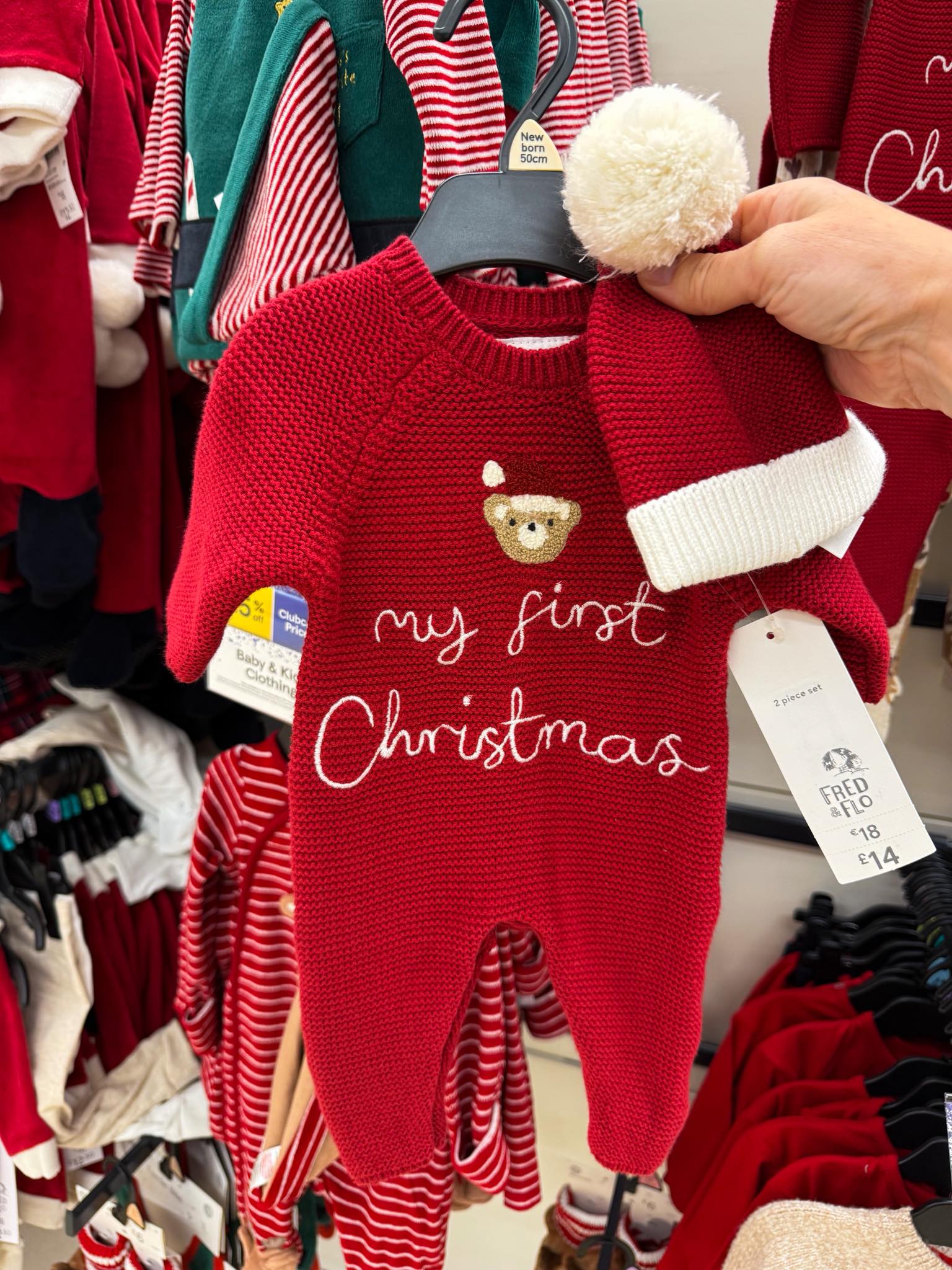 tesco christmas dress NEW My First cute outfit from @tesco ❤️ Party dresses