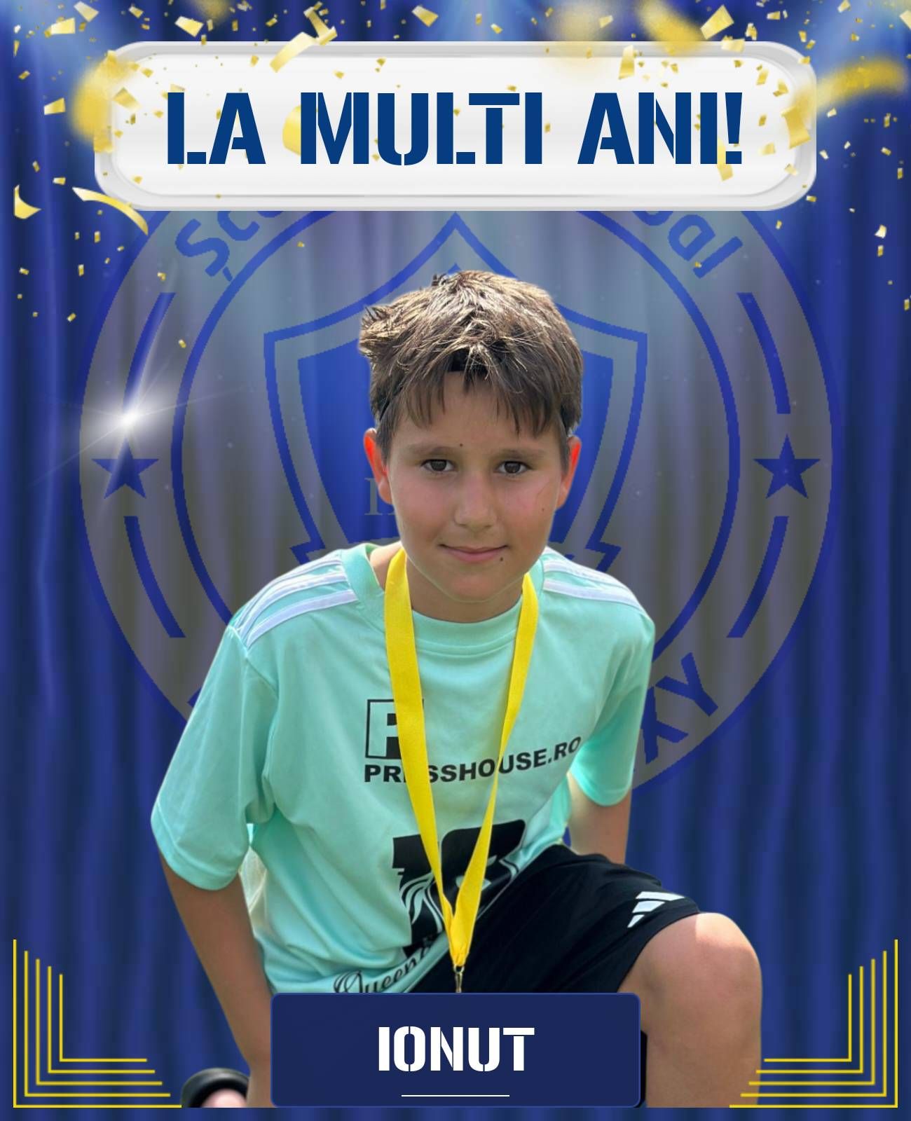 La mulți ani, Ionut!... - Școala de fotbal Cs Inter Galaxy | Facebook