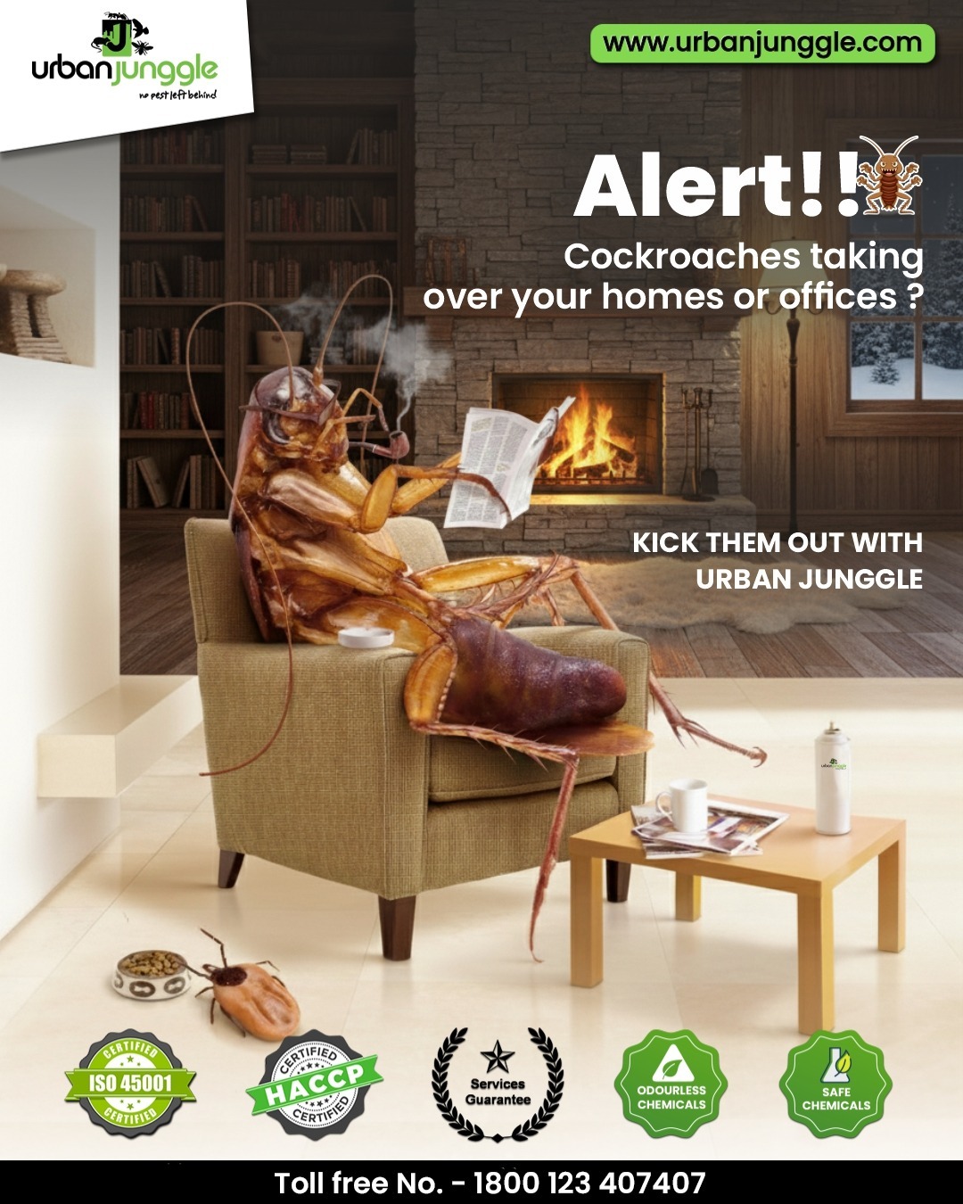 Urban - Here’s the updated caption for Urban Junggle’s cockroach ...