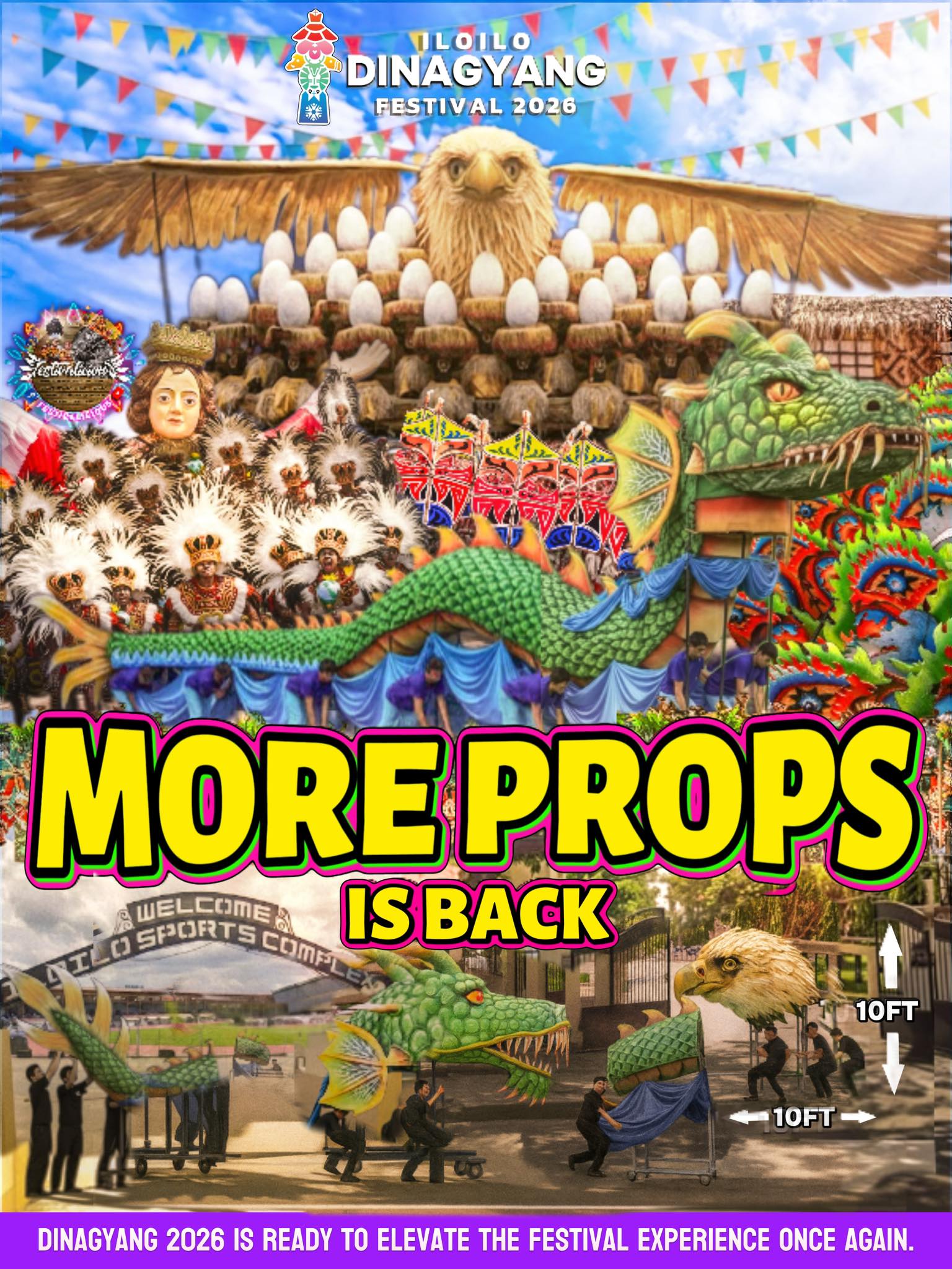 FESTIVALicious - Dinagyang Festival Props: From Strict Limits to New ...