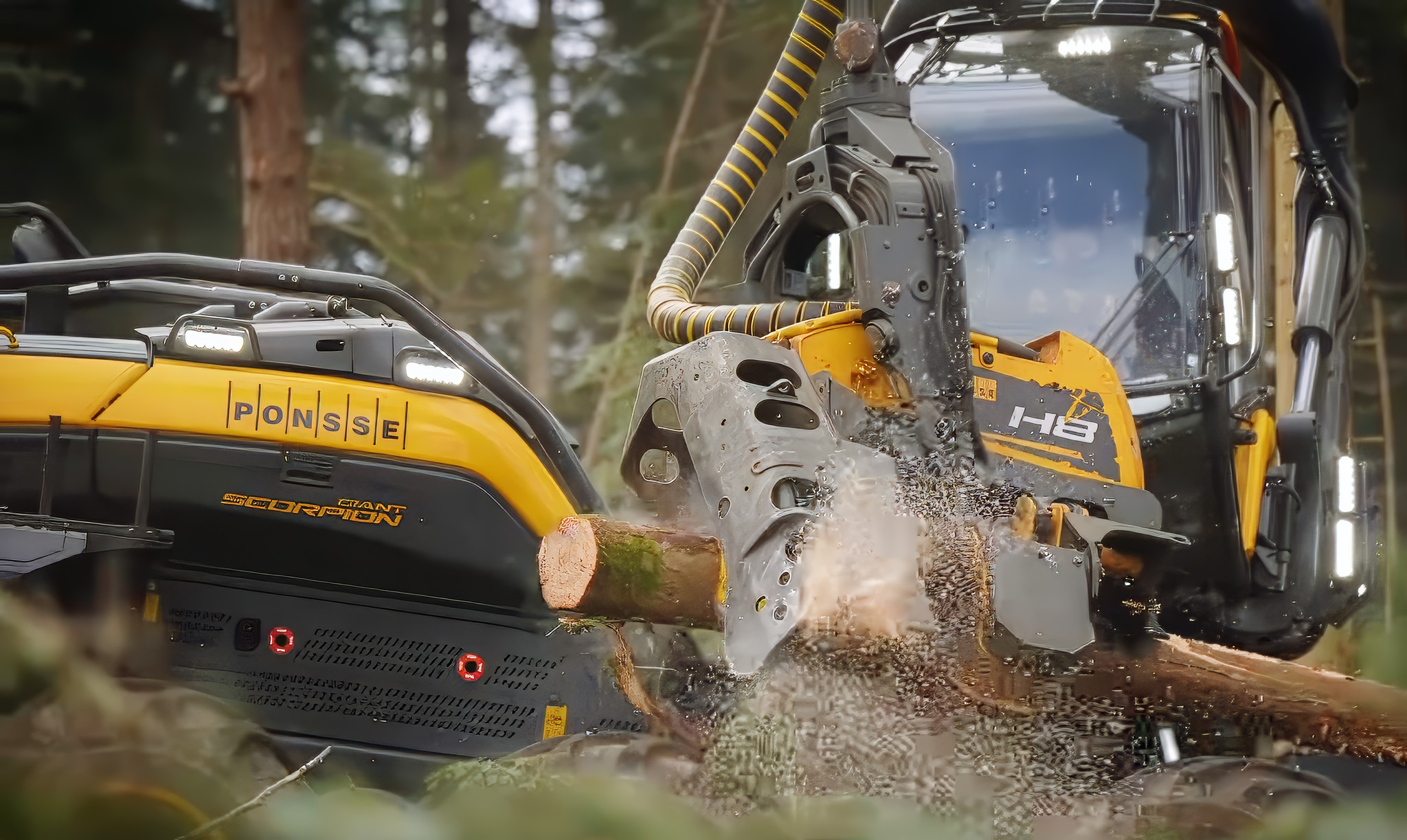Janne - Ponsse Scorpion Giant H8 Head . . . . . #ponsse #johndeere # ...