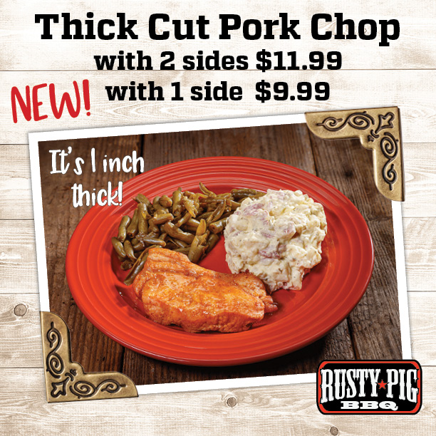 Rusty Pig BBQ - 🔴Everyone is loving our new Thick Cut Pork... | Facebook