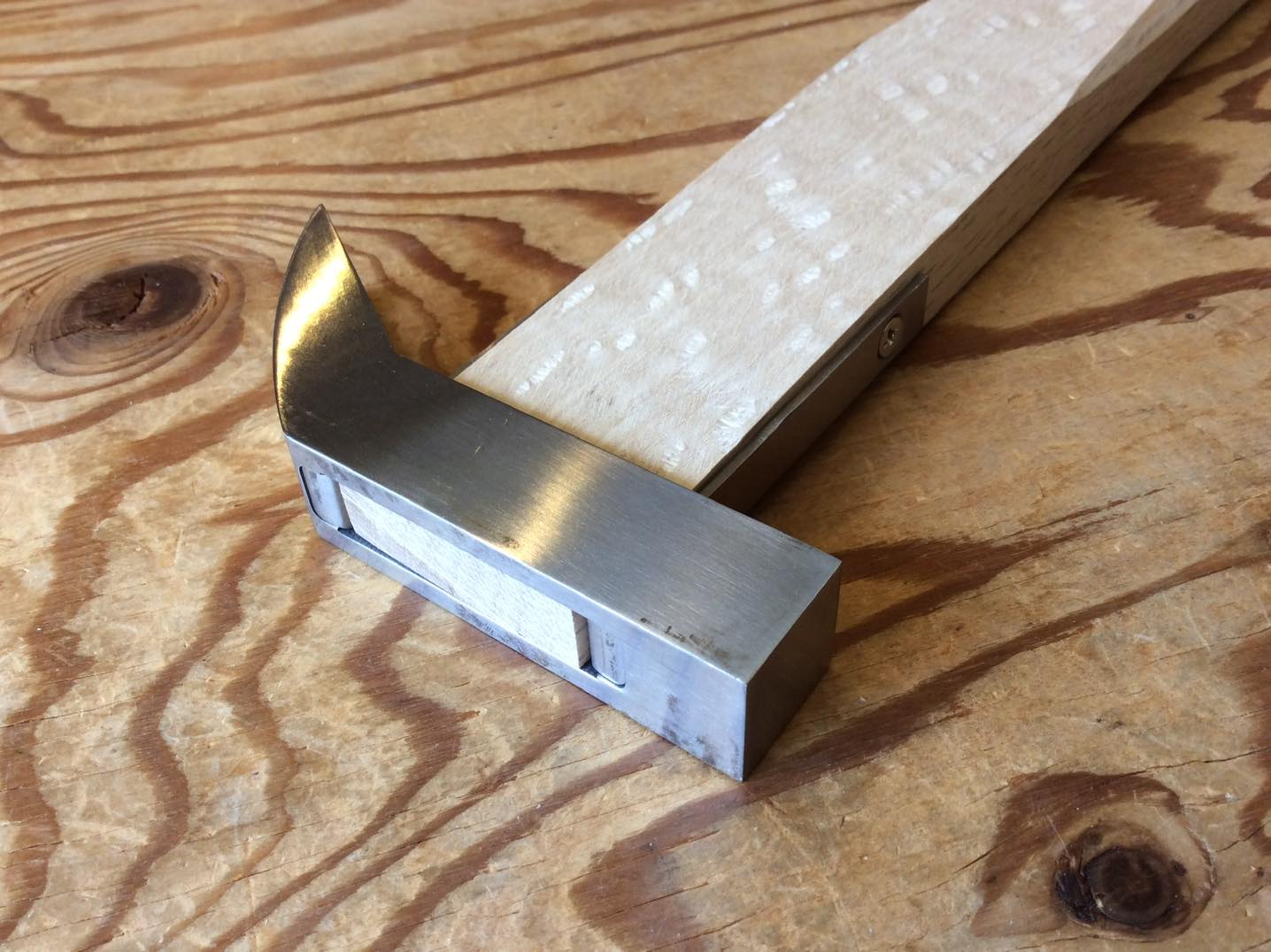 工具 舞台ナグリ ステンレス 久 の休日だったのでナグリ製作しました 頭は
