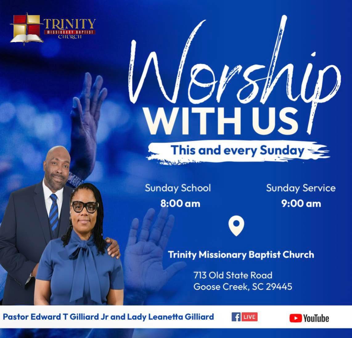 Trinity - Sundays are better at Trinity Missionary Baptist Church! Join ...