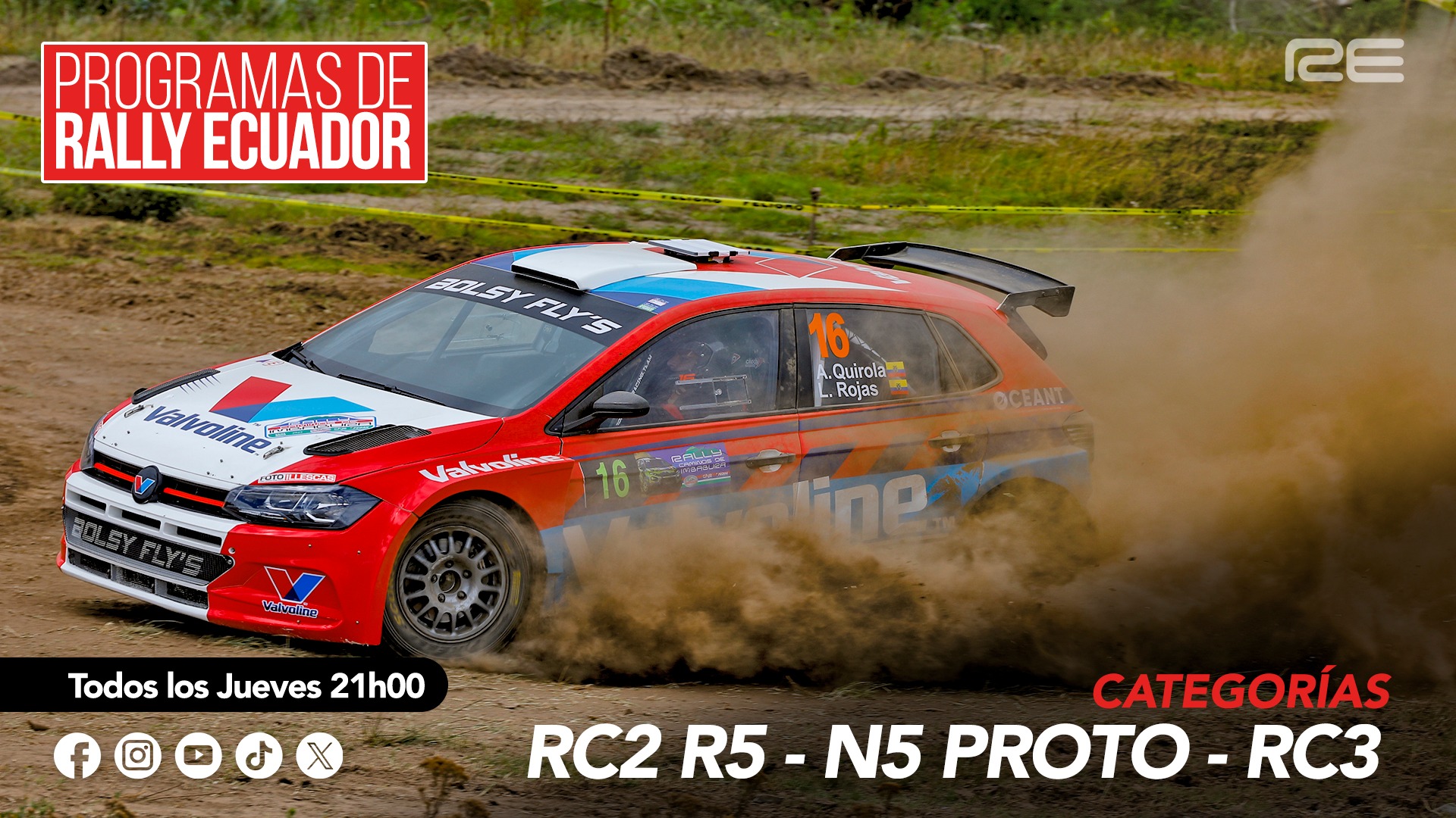 Rally - 🧐Este Jueves a partir de las ⏰21H00 en los 📺Programas de 🇪🇨 ...