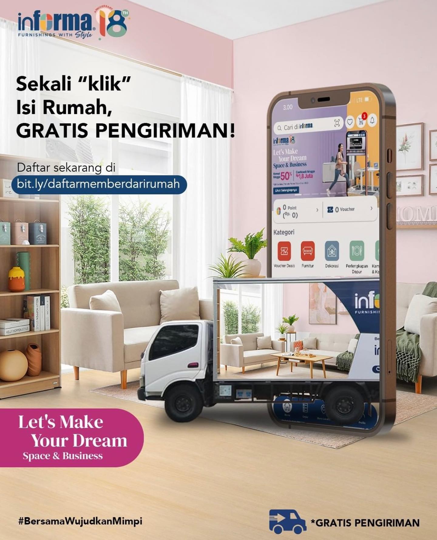 Informa Cibubur - Mau isi rumah tapi gak mau ribet? Mau... | Facebook