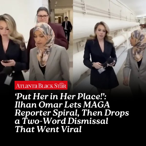 Atlanta - Congresswoman Omar let the reporter flail like a fish out of ...