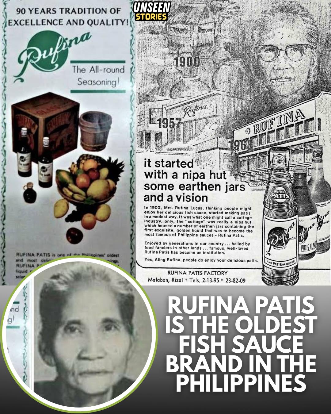 Explore - DID YOU KNOW??? Rufina Patis is the oldest fish sauce brand ...