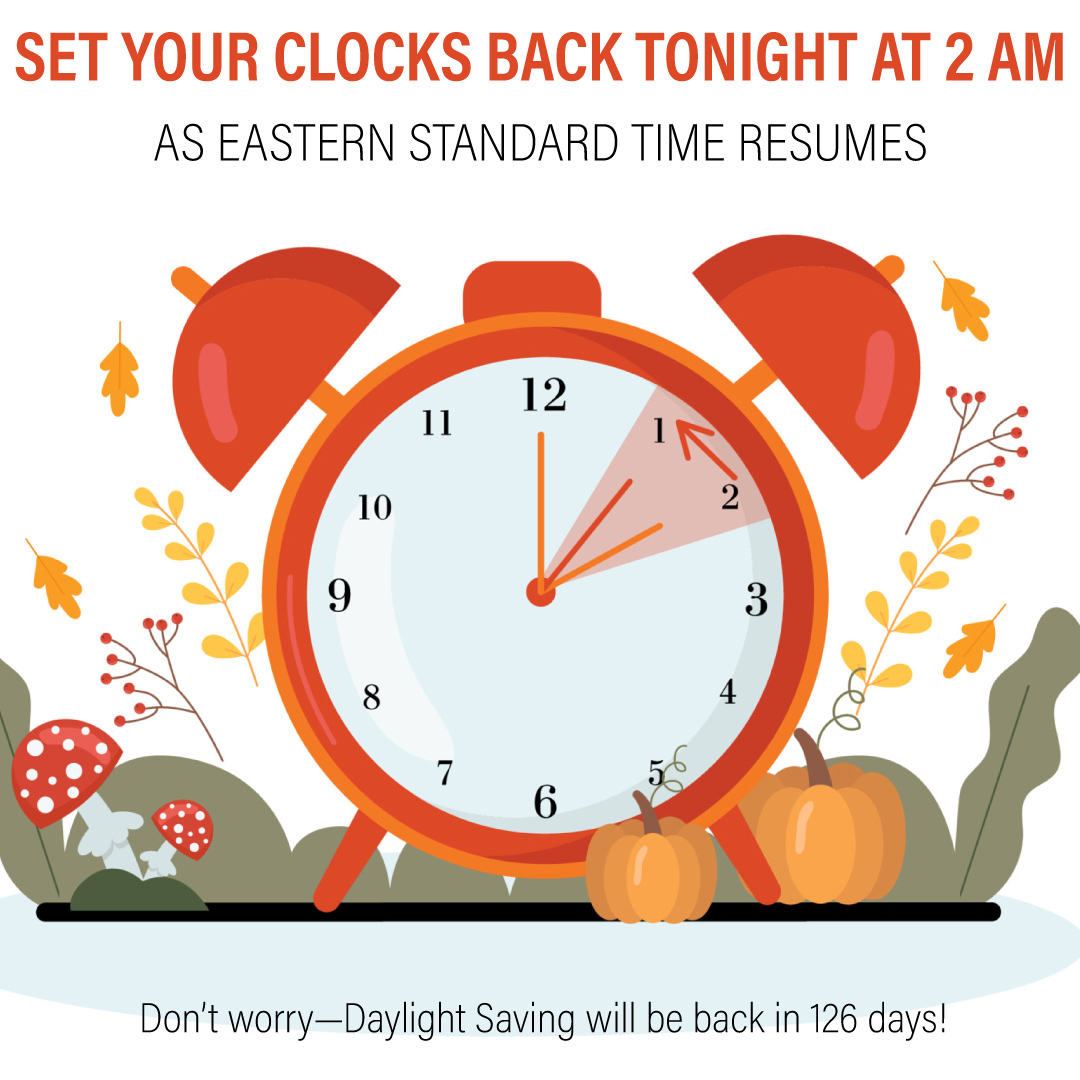 Fall Back! - City of Warrensville Heights | Facebook