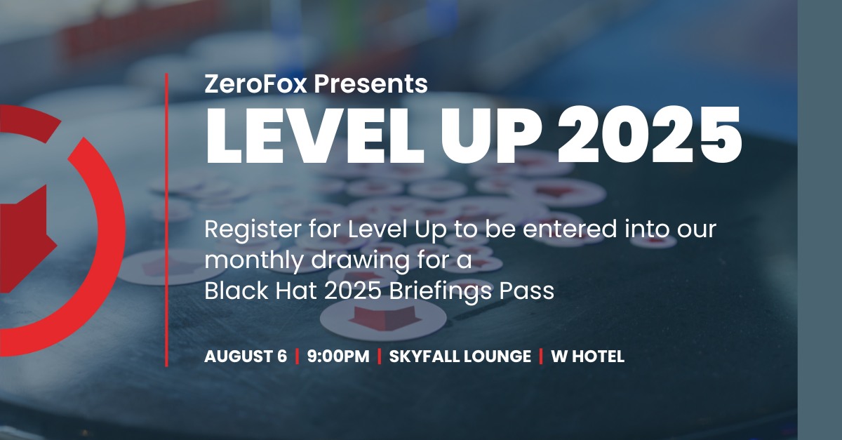 ZeroFox - 🎉 Congratulations to the winner of our April raffle! 🎉 We're ...