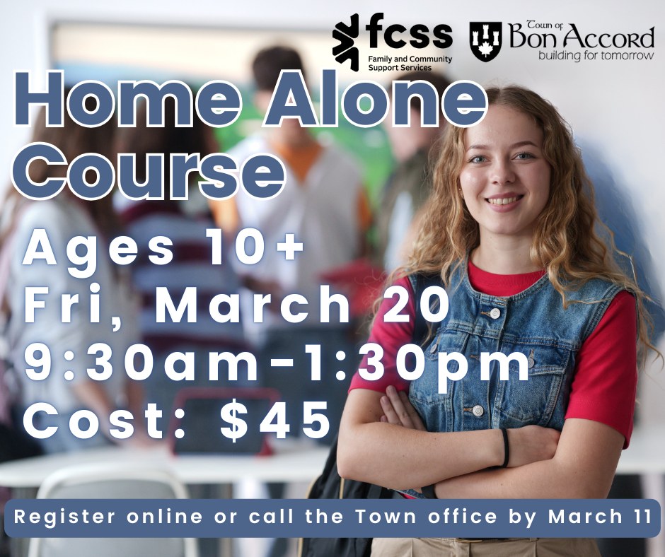 🏠 Home Alone Safety Course... - Bon Accord, Alberta, Canada | Facebook