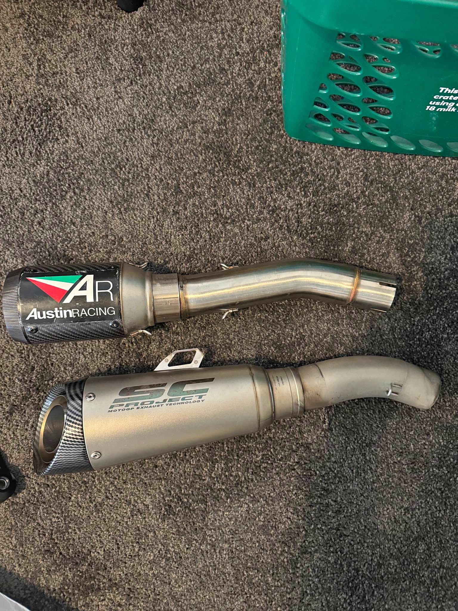 Motorcycle Exhausts (Austin Racing + SC Project Style) – Ducati Monster ...