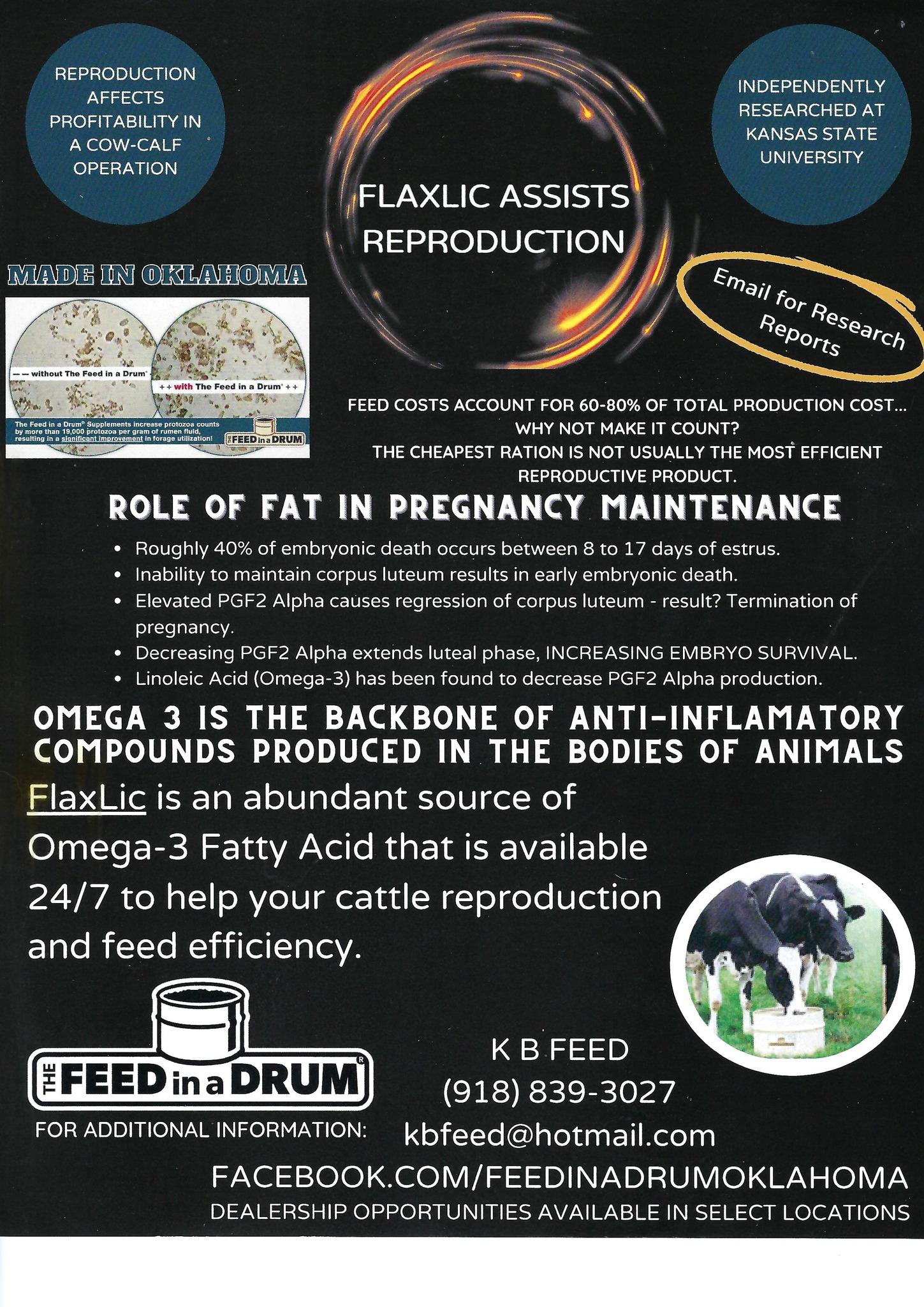 Feed In A Drum Oklahoma