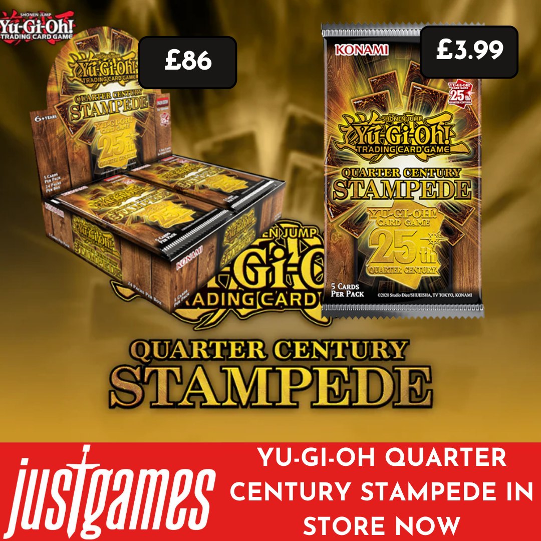 Quarter Century Stampede will be your last chance to get some of