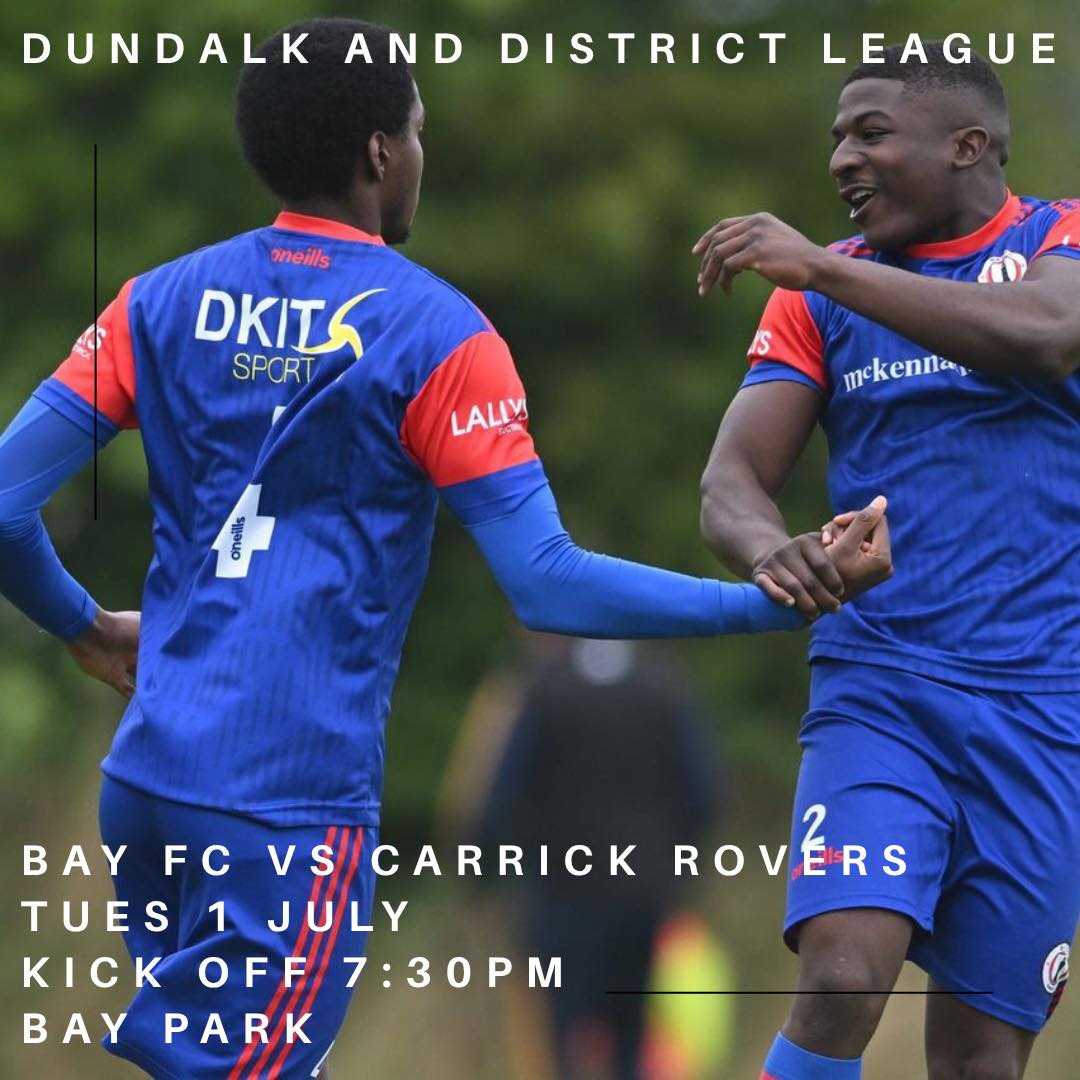 Bay FC Dundalk - // DDL // Our seniors welcome Carrick... | Facebook