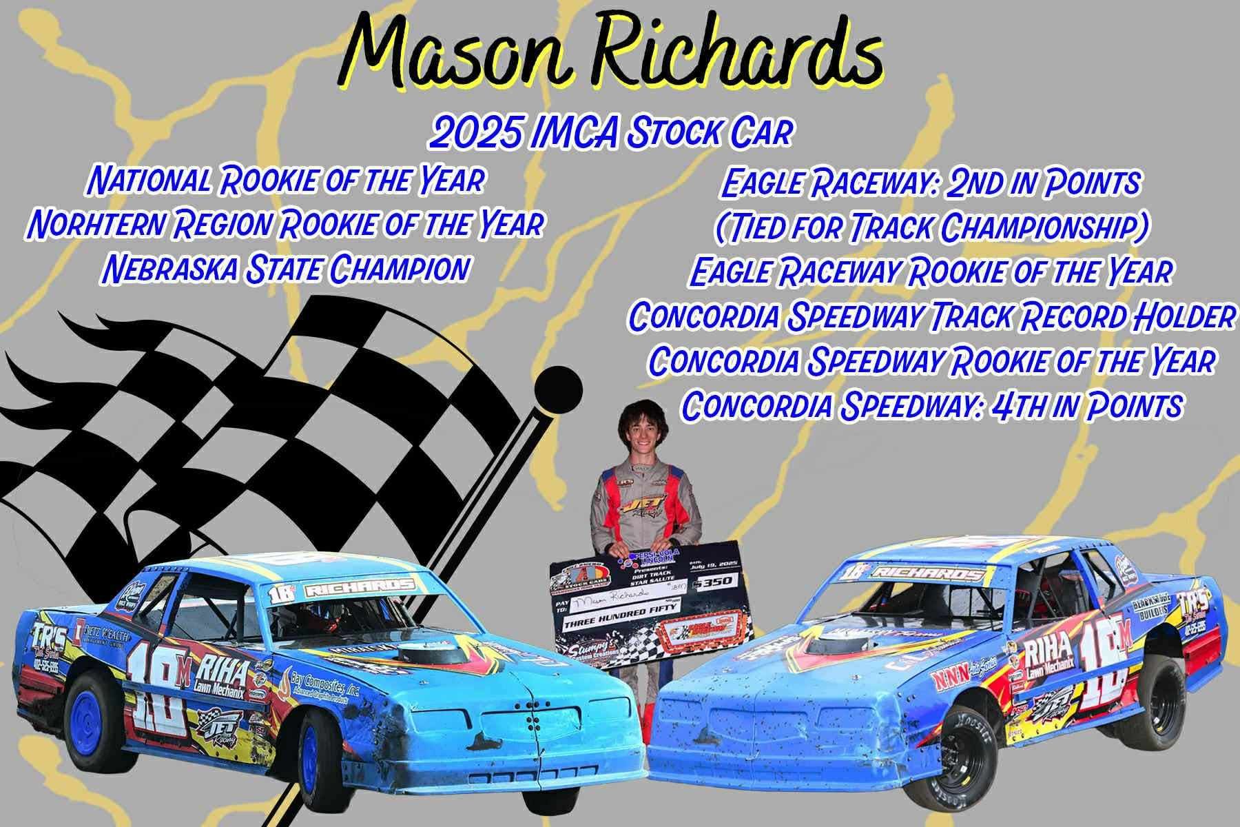 Jet - Congratulations to Mason Richards on his fantastic 2025 season ...