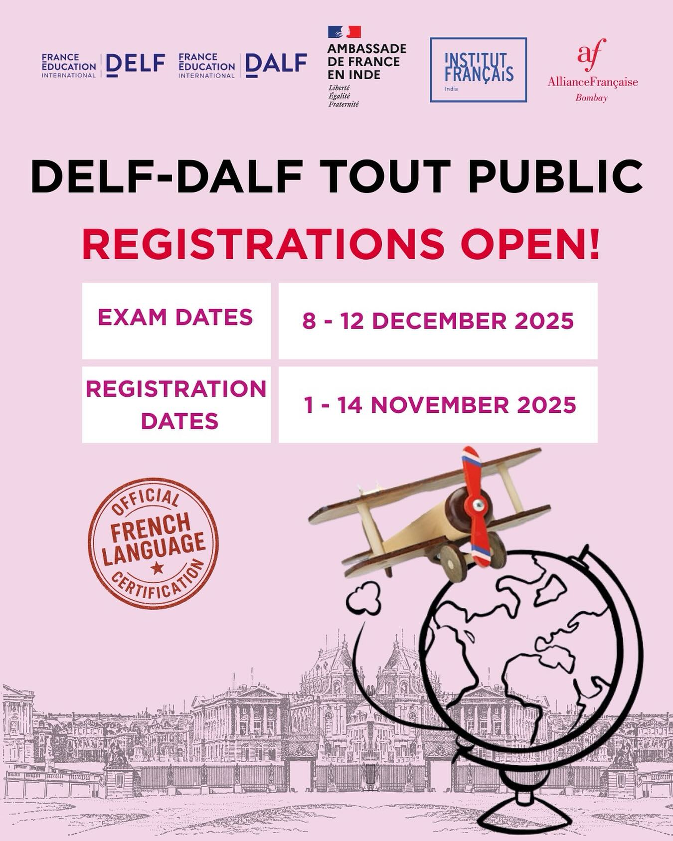 Alliance - 🎓 Registrations for the DELF-DALF December 2025 exams are ...