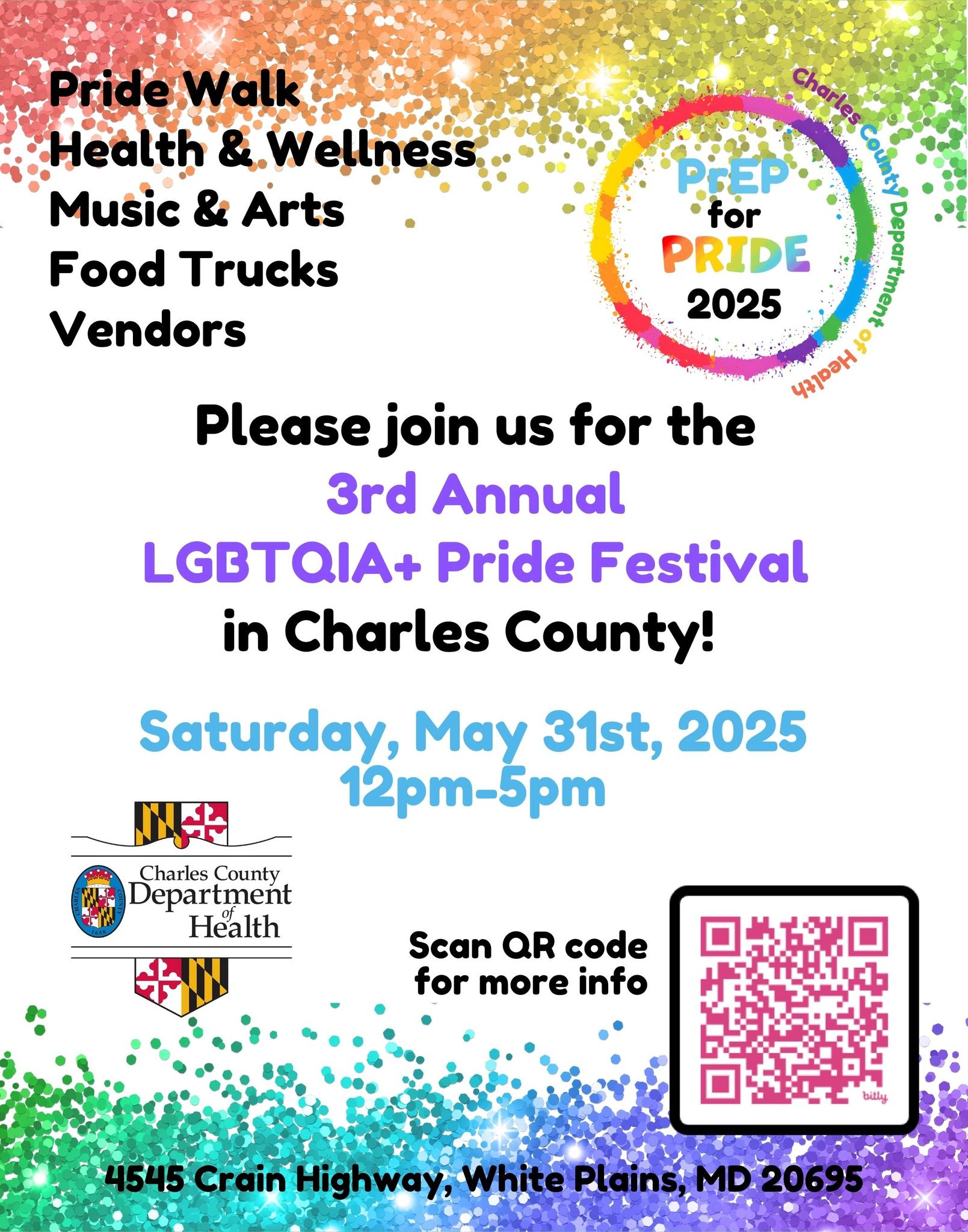 Charles - Mark your calendars for PrEP for Pride 2025! (And share with ...