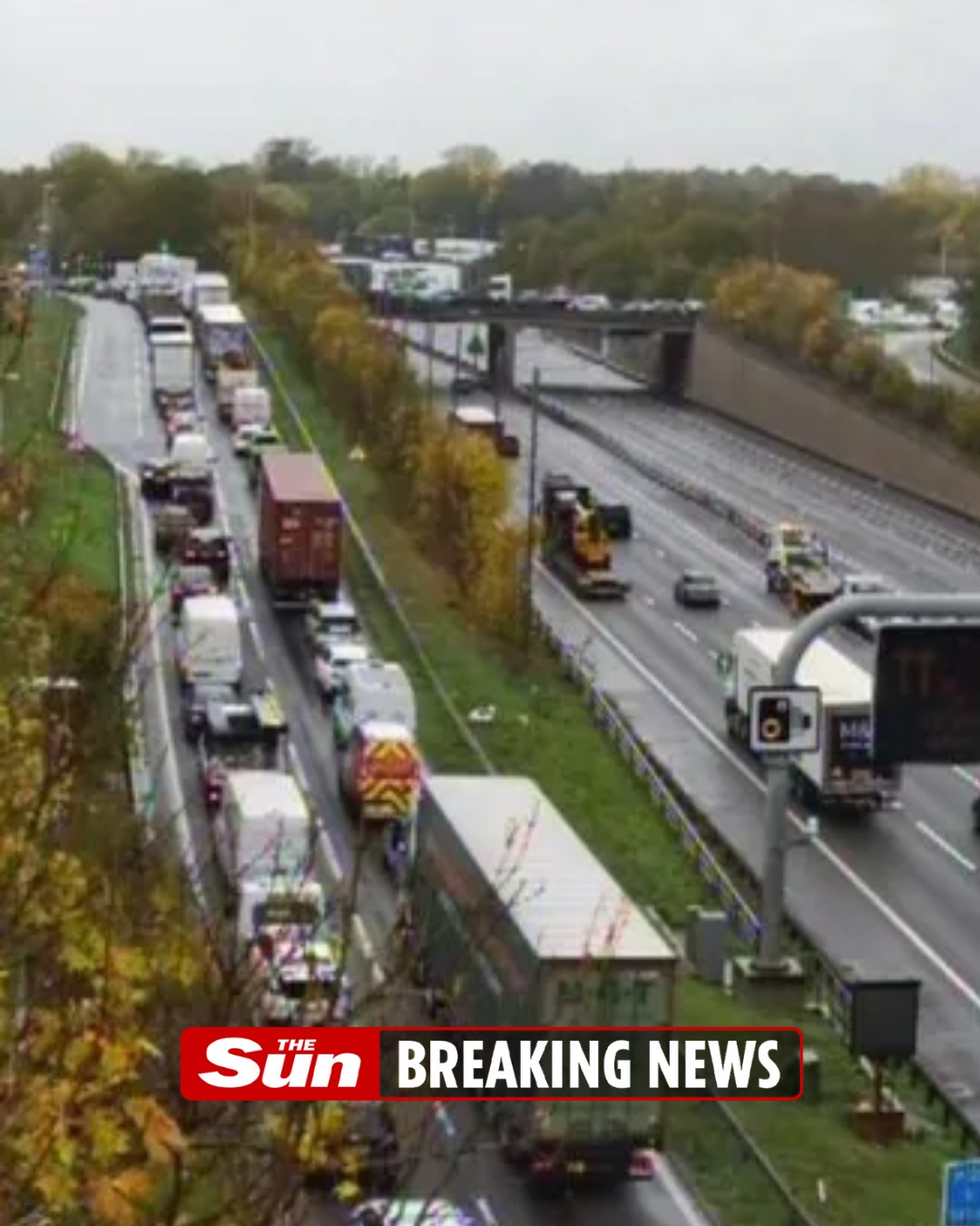 The Sun - Major motorway closed as drivers hit with... | Facebook